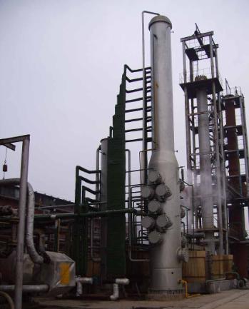 精馏塔放空原理